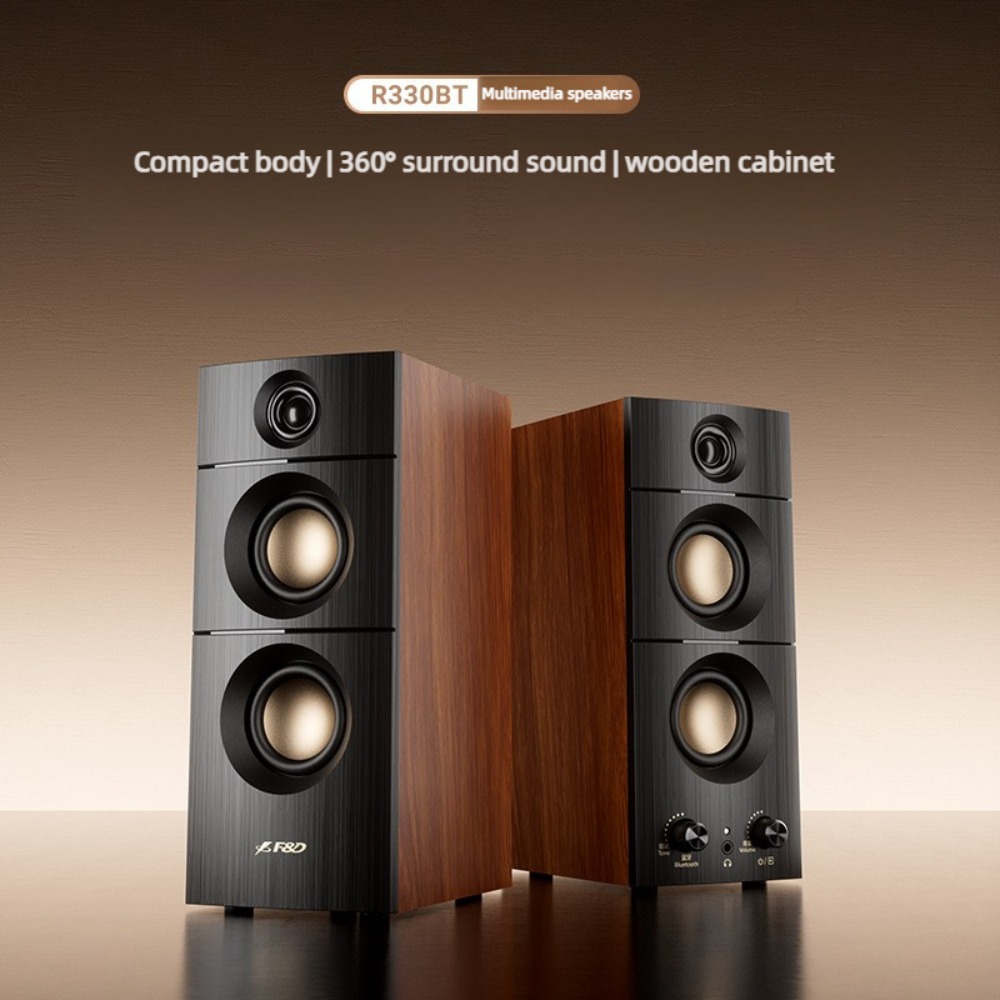 Audio Music Spotify - R330BT Set Speaker Bluetooth Desktop Aktif