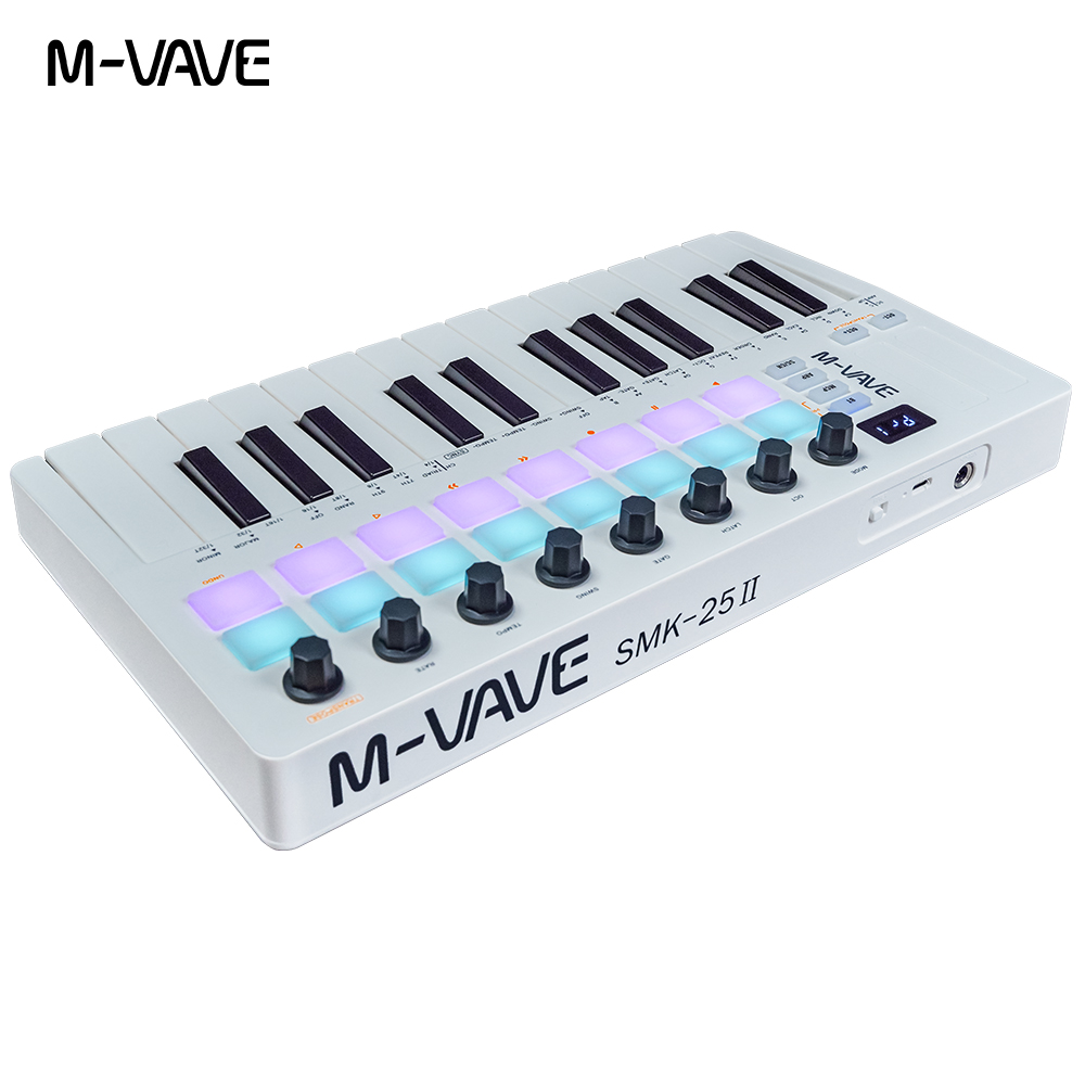 M-VAVE SMK-25 II 25 Key Blueto - Midi Controller Pad ulasan dan harga
