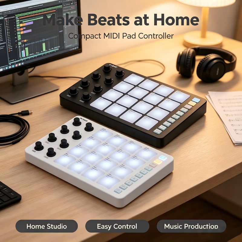 M-Vave Smc-Pad, Kontroler MIDI - Midi Controller Pad ulasan dan harga